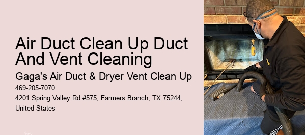 Air Duct Clean Up Duct And Vent Cleaning