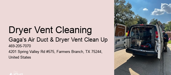 Dryer Vent Cleaning